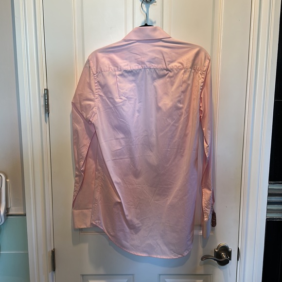 Symth and Gibson Tailored Fit Dress Shirt 15/38 Liberty London Fabric Contrast - Picture 5 of 6